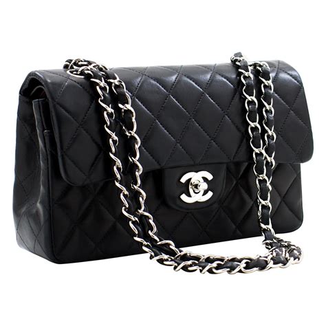 chanel balck bag|black chanel bag for sale.